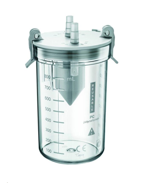 Bocal autoclavable 1L pour V7