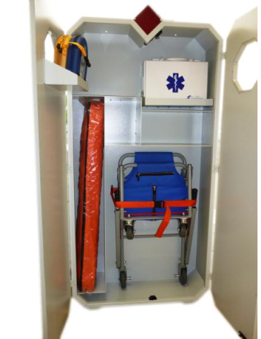 ARMOIRE METAL D'URGENCE VIDE