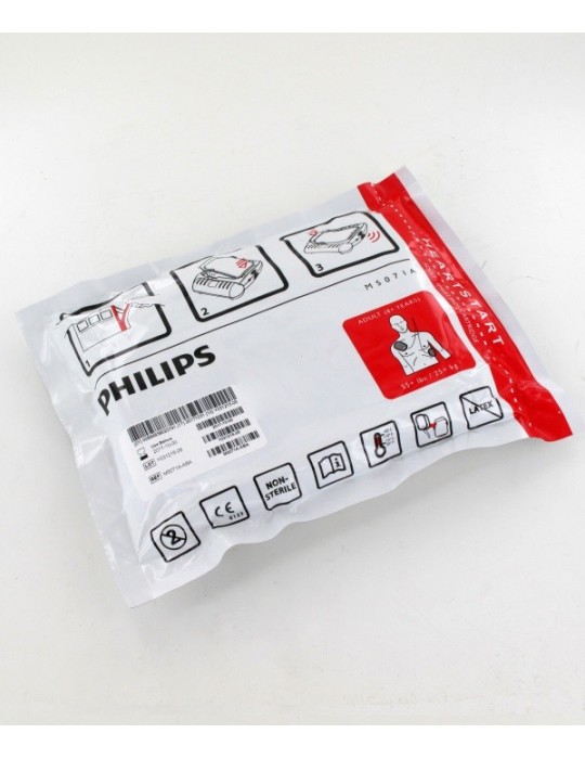 Electrodes cartouches pour défibrillateur HS1 PHILIPS