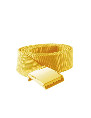 CEINTURE JAUNE COTON