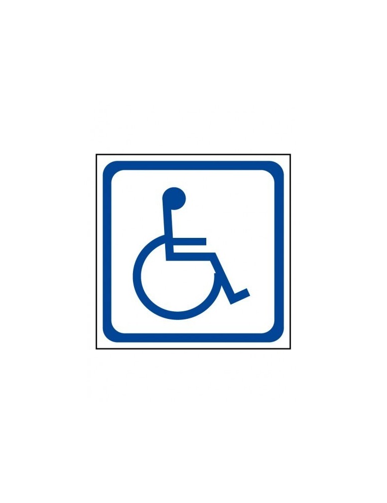 Autocollant Transport Handicapé Petit modèle