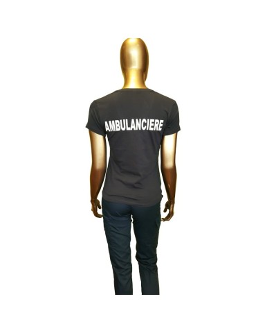 TEE SHIRT FEMME AMBULANCIERE 2