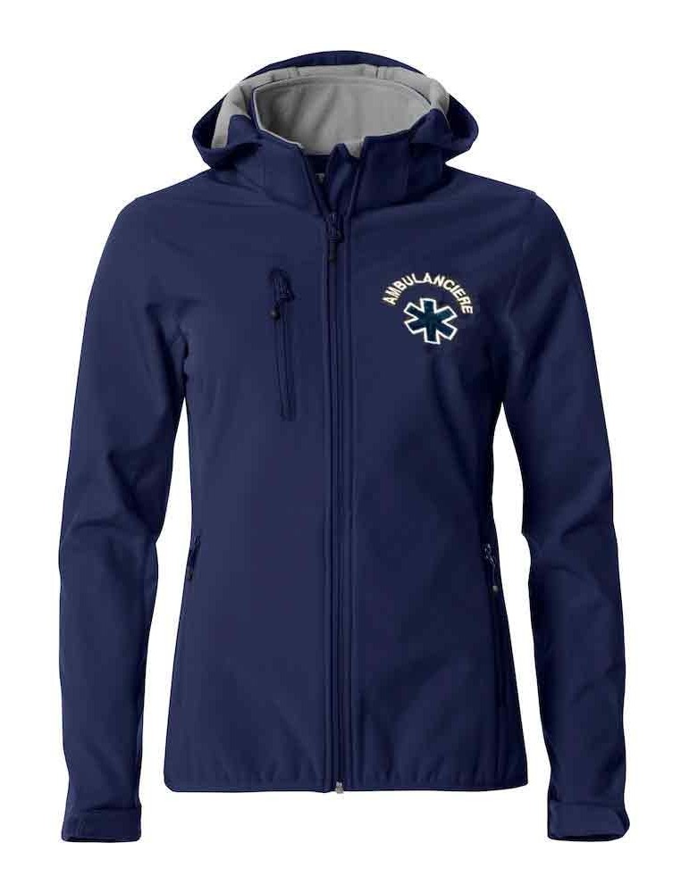 softshelle a capuche FEMME