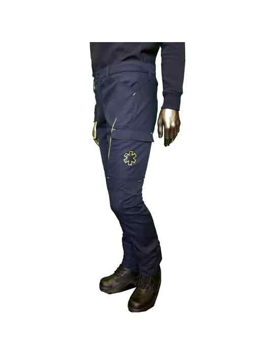 PANTALON LISERÉ JAUNE FLUO PANTALON LISERÉ JAUNE FLUO