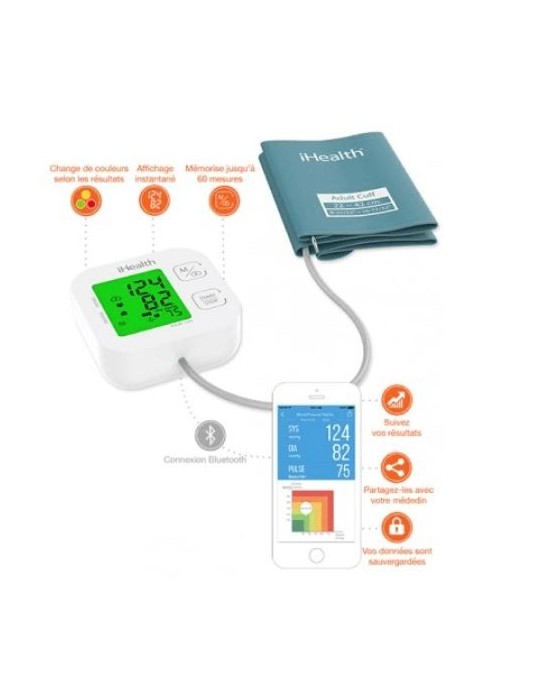 TENSIOMÈTRE CONNECTÉ BRASSARD
