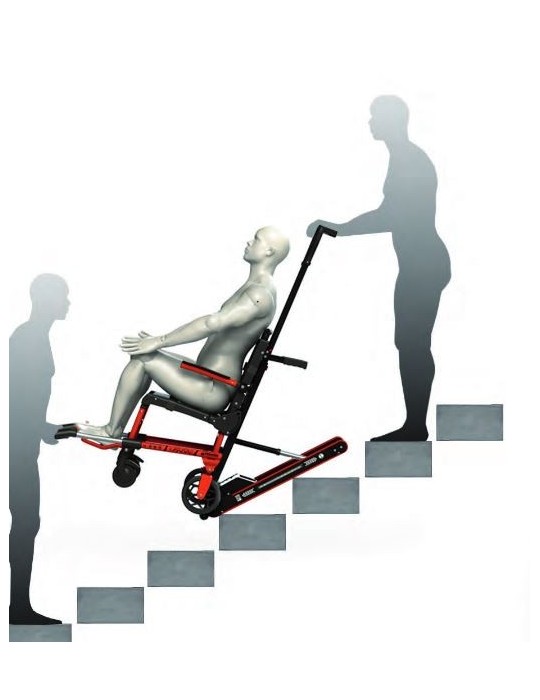 CHAISE PORTOIR ELECTRIQUE SUR CHENILLE PS-190