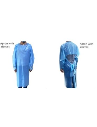 Tablier manche longue