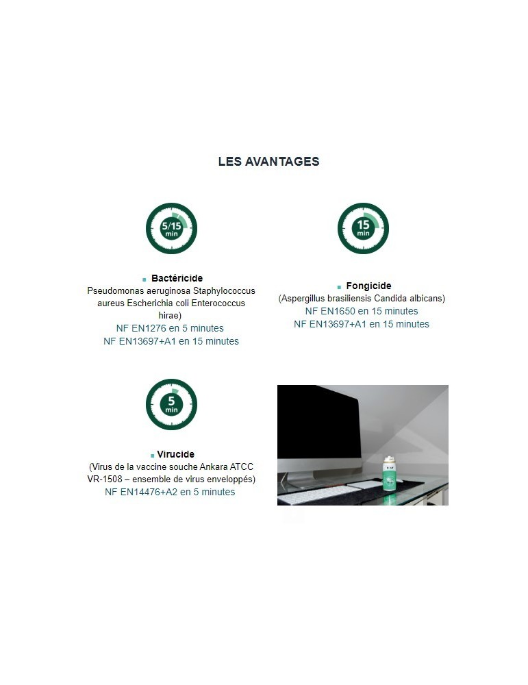 one shot desinfectant