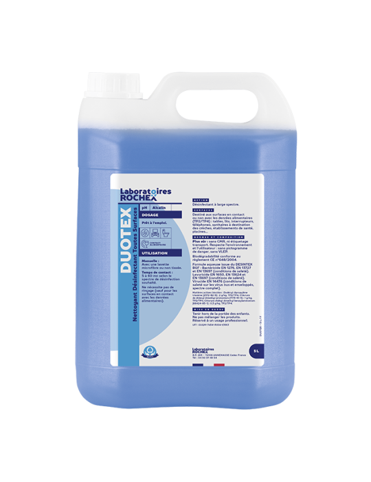 NETTOYANT DÉSINFECTANT SURFACE HAUTE
