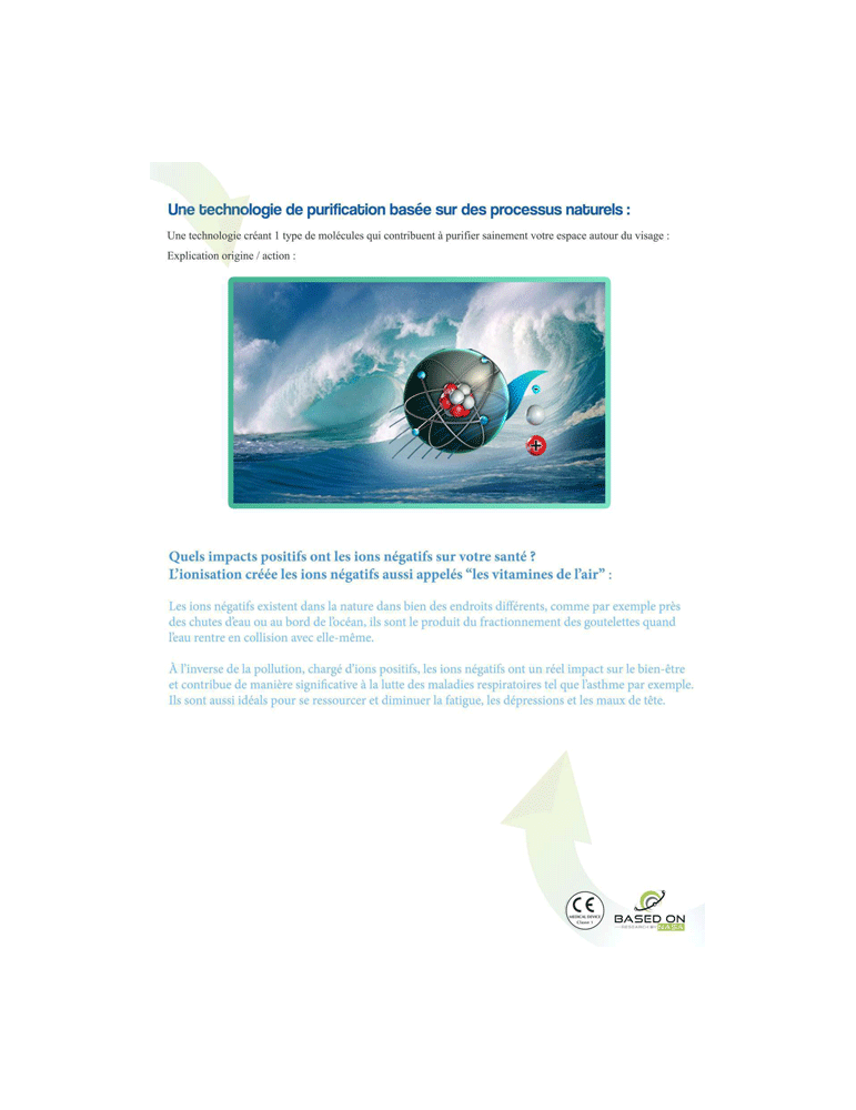 PURIFICATEUR PORTATIF