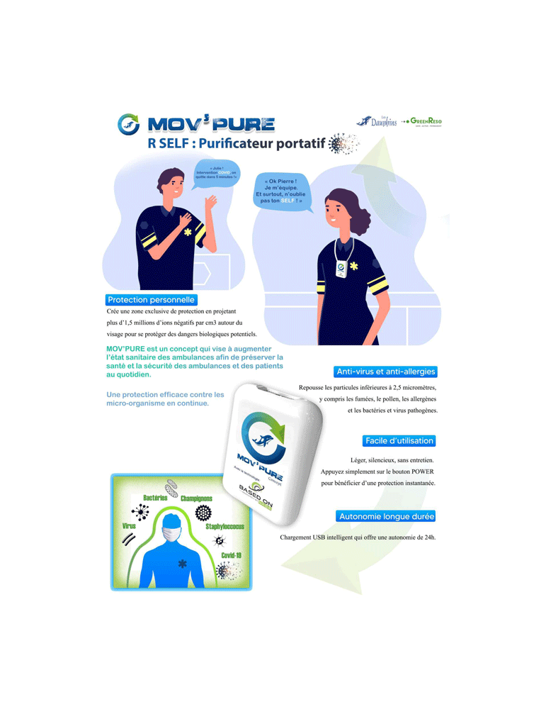 PURIFICATEUR PORTATIF