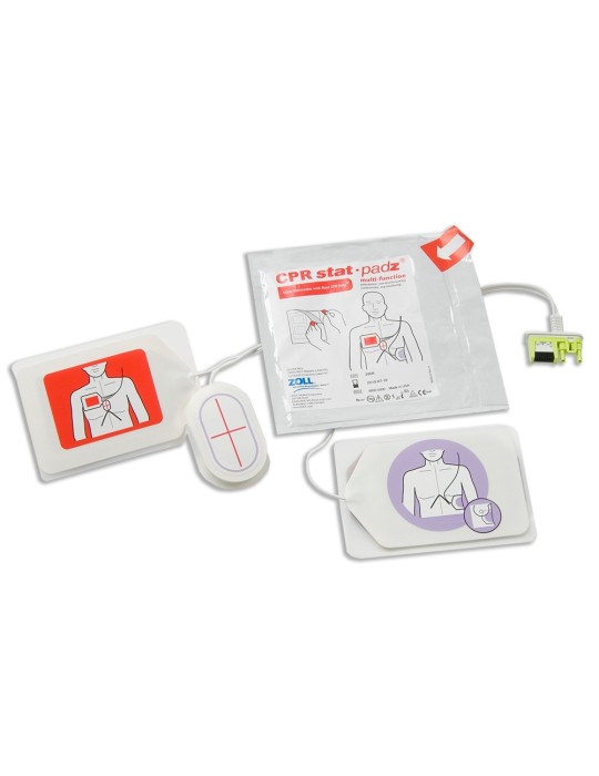 Electrode CPR Stat. pads HVP ADULTE  pour DSA ZOLL AED PLUS