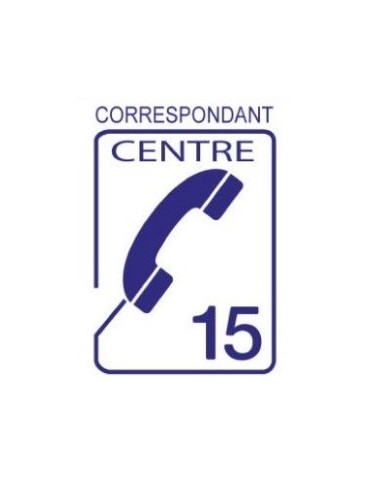 Autocollant Correspondant CENTRE 15