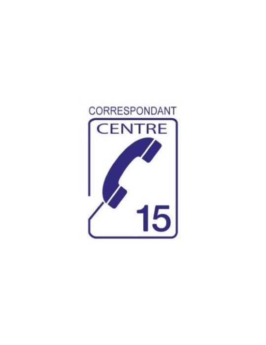 Autocollant Correspondant CENTRE 15