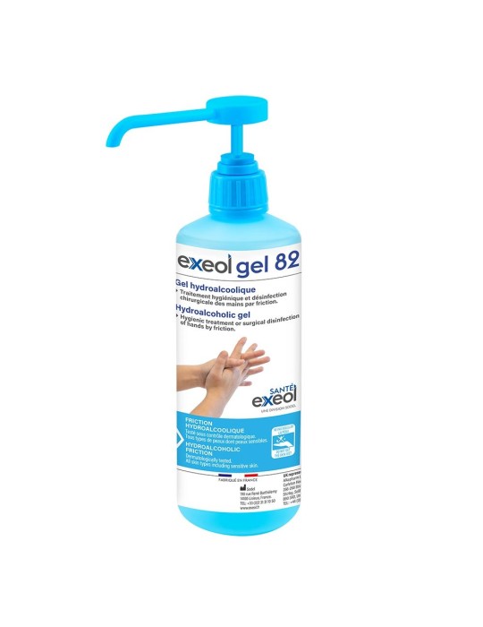 GEL HYDROALCOOLIQUE AIRLESS 1L