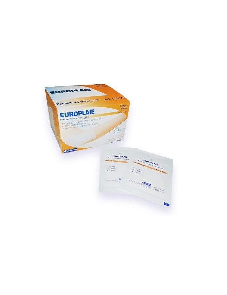PANSEMENT EUROPLAIE 5 X 7 CM