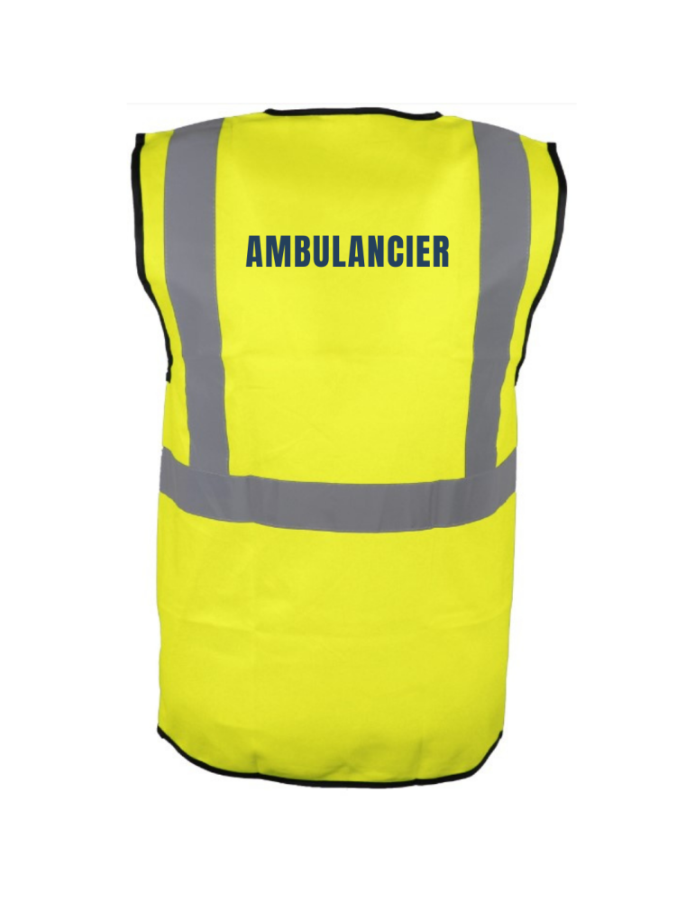 GILET JAUNE DE SECURITE ROUTIERE