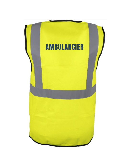 GILET JAUNE DE SECURITE ROUTIERE