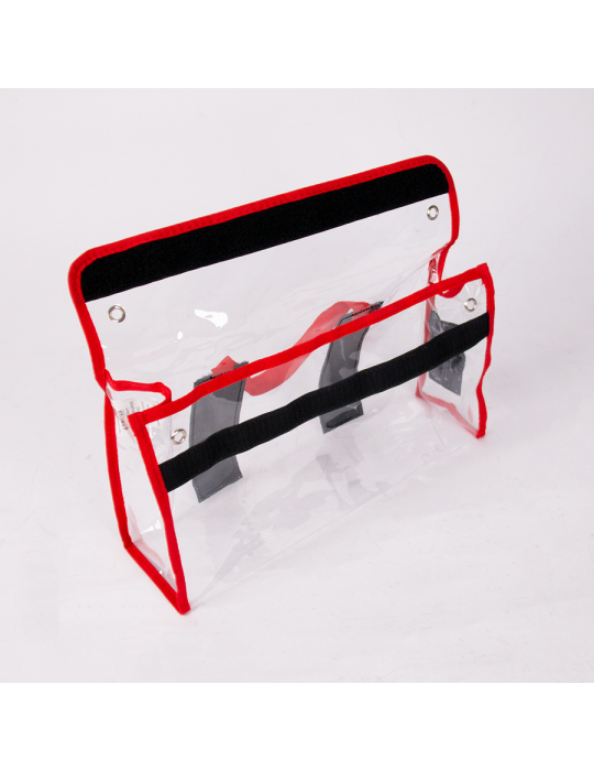 Pochette CRISTAL DIMATEX  ROUGE