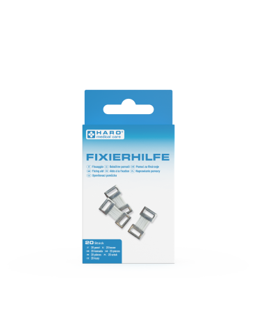 Boite de 20 clips de fixation pour bandes