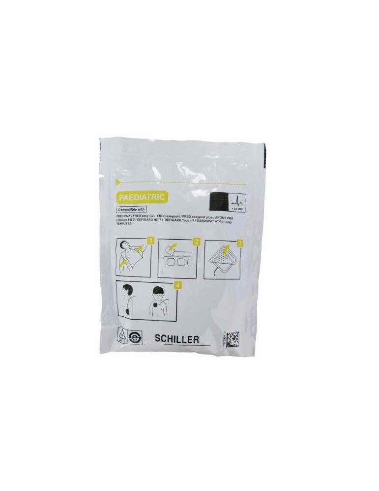 Électrodes PEDIA DEFIGARD T7 -FRED PA-1 -FRED EASYPORT