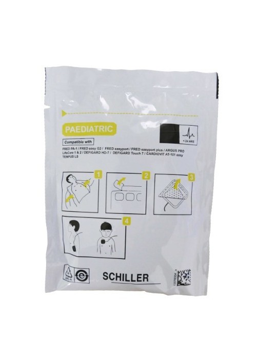 Électrodes PEDIA DEFIGARD T7 -FRED PA-1 -FRED EASYPORT