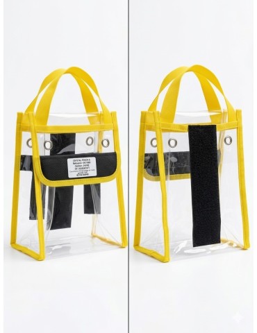 POCHETTE CRISTAL S - JAUNE