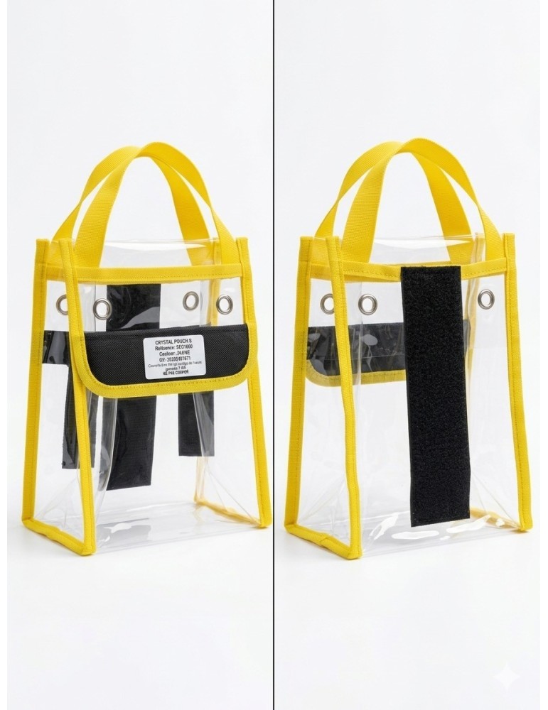 POCHETTE CRISTAL S - JAUNE