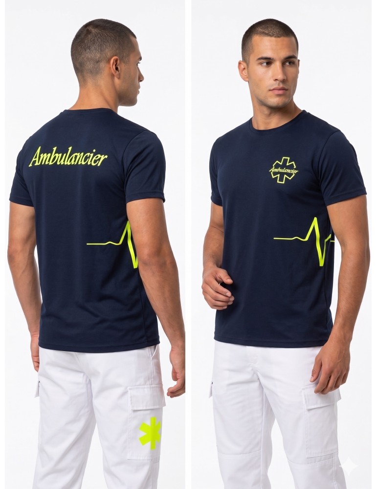tee shirts marine ambulancier