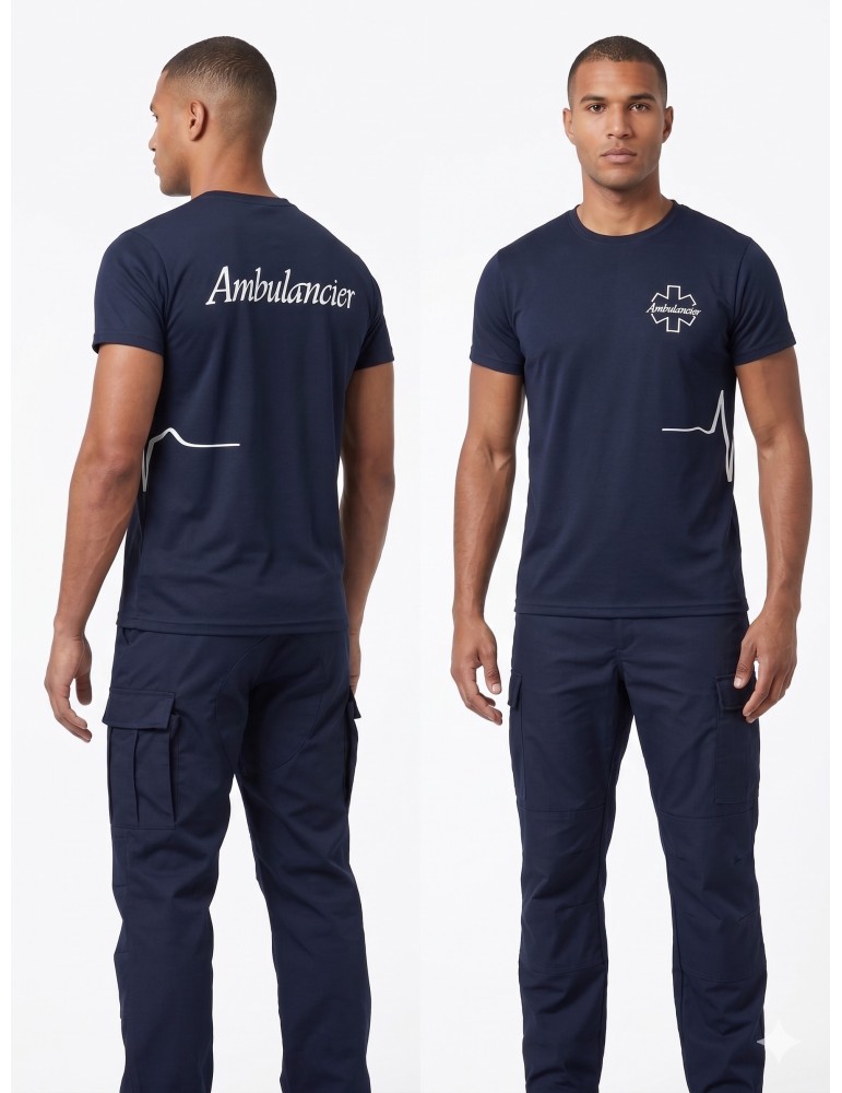 tee shirts ambulancier