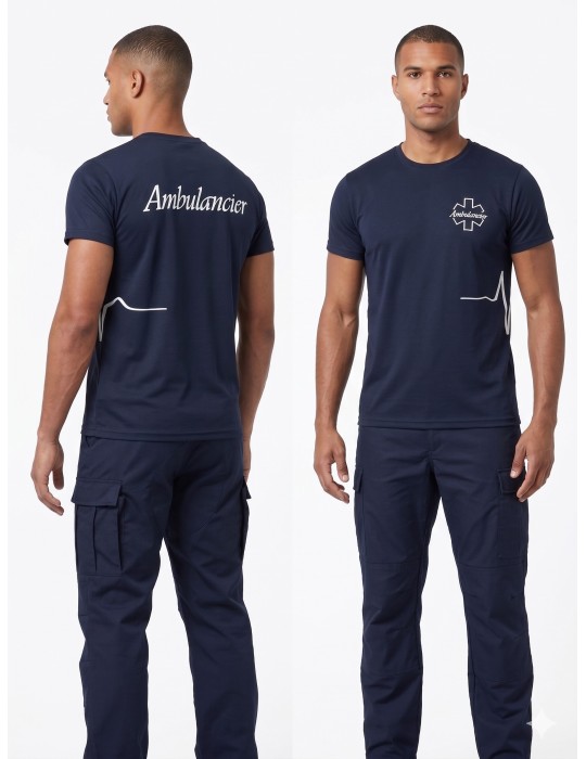 tee shirts ambulancier