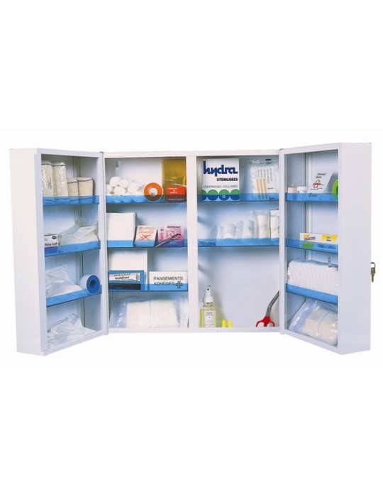 ARMOIRE METAL 4 PANS - 2 portes